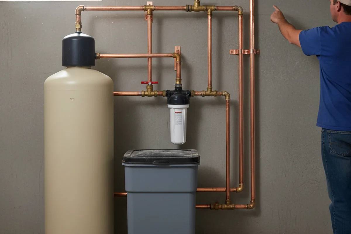 Whole-house water treatment system installed in West Chester